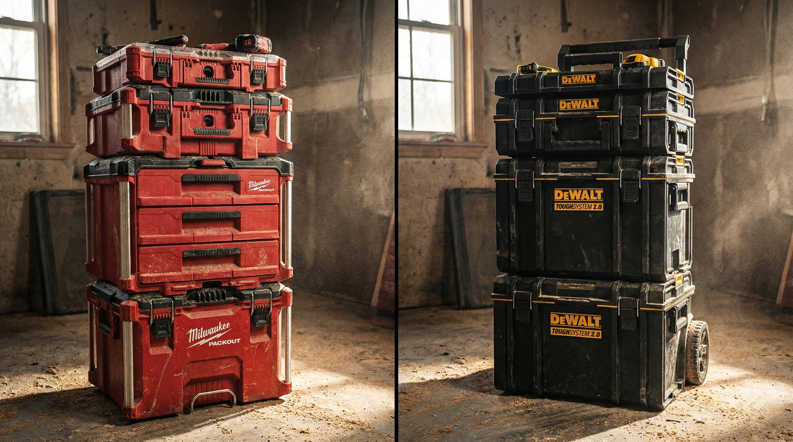 Milwaukee Packout vs DEWALT ToughSystem 2.0: Honest Comparison (2025)