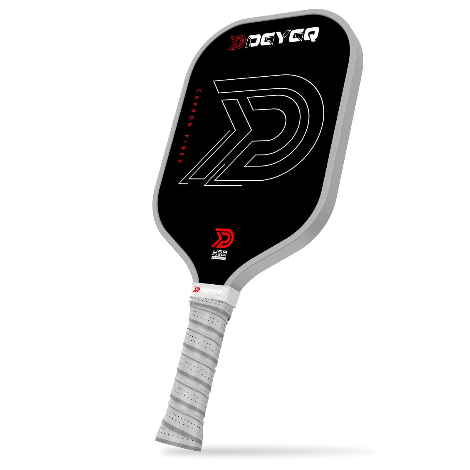DGYGQ Pickleball Paddles with Polypropylene Honeycomb Core, T700SC Power Carbon Fiber Pickleball Paddle, Increased Power for Ultimate Spin & Consistency