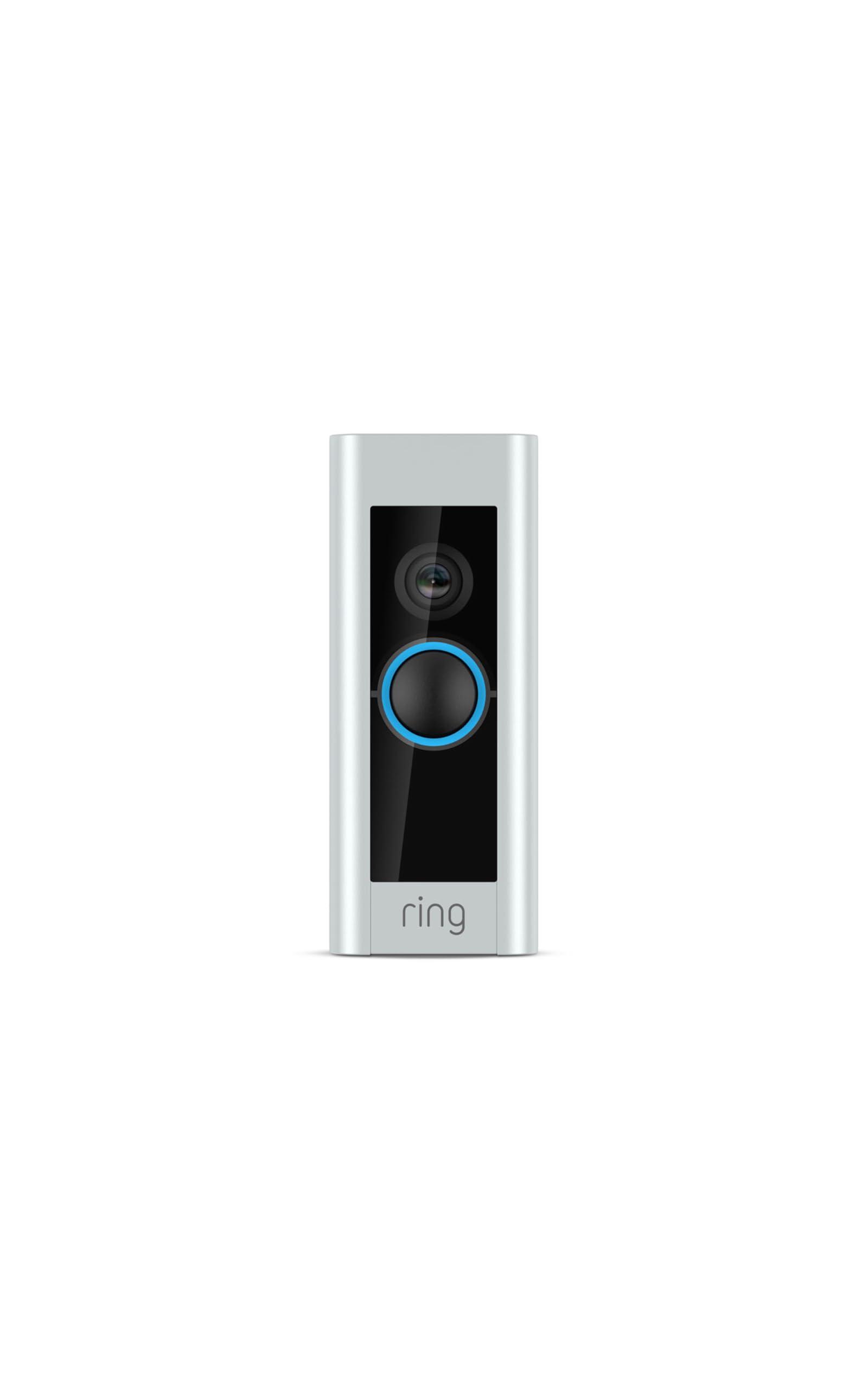 Like-New Ring Wired Doorbell Plus (Video Doorbell Pro) – Upgraded, with added security features and a sleek design (existing doorbell wiring required)