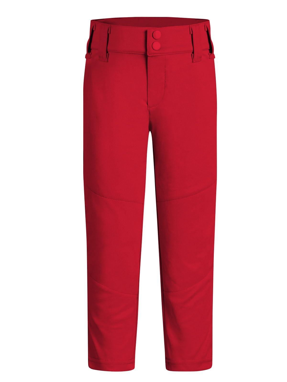 QBK 2T 3T 4T 5T to 17 Years Toddler Boys Baseball Pants Girls Softball Pants Kids Tee Ball Pants