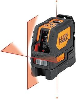 93LCLS Self-Leveling Class II (≤ 1mW) Laser Level with Bright Red Cross Lines and Plumb Spot, Magnetic and Ceiling Clamp Mounting