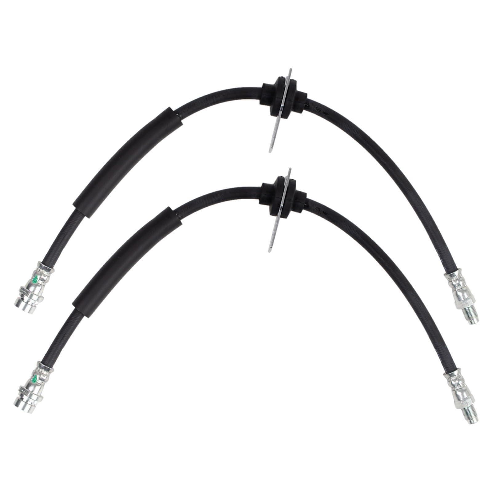 TRQ Brake Hose Set Compatible with 2013-2016 Ford Escape