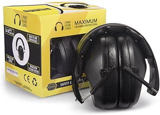 34dB Hearing Protection Ear Muffs – Highest NRR Compact Design Ear Protection for Loud Events & Sensory Use