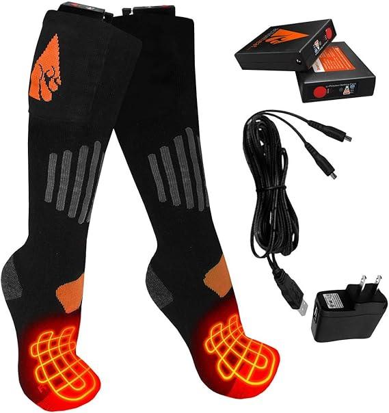 ActionHeat Wool Rechargeable Heated Socks
