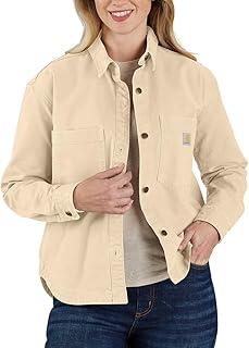 Women's Rugged Flex® Loose Fit Heavyweight Duck Overshirt