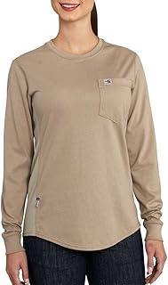Women's Flame Resistant Force Relaxed Fit Midweight Long-Sleeve Pocket T-Shirt