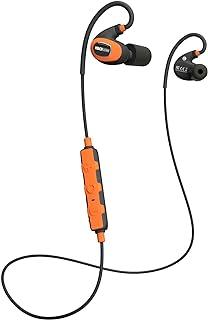 PRO 2.0 Bluetooth Earplug Headphones, 27 dB Noise Reduction Rating, 16+ Hour Battery, IP67 Durability, Noise Cancelling Mic, OSHA Compliant Professional Hearing Protector (Safety Orange)