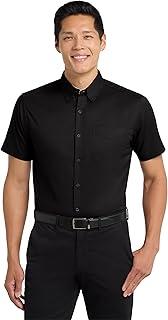 Men's Short Sleeve Easy Care Button-Down Shirt