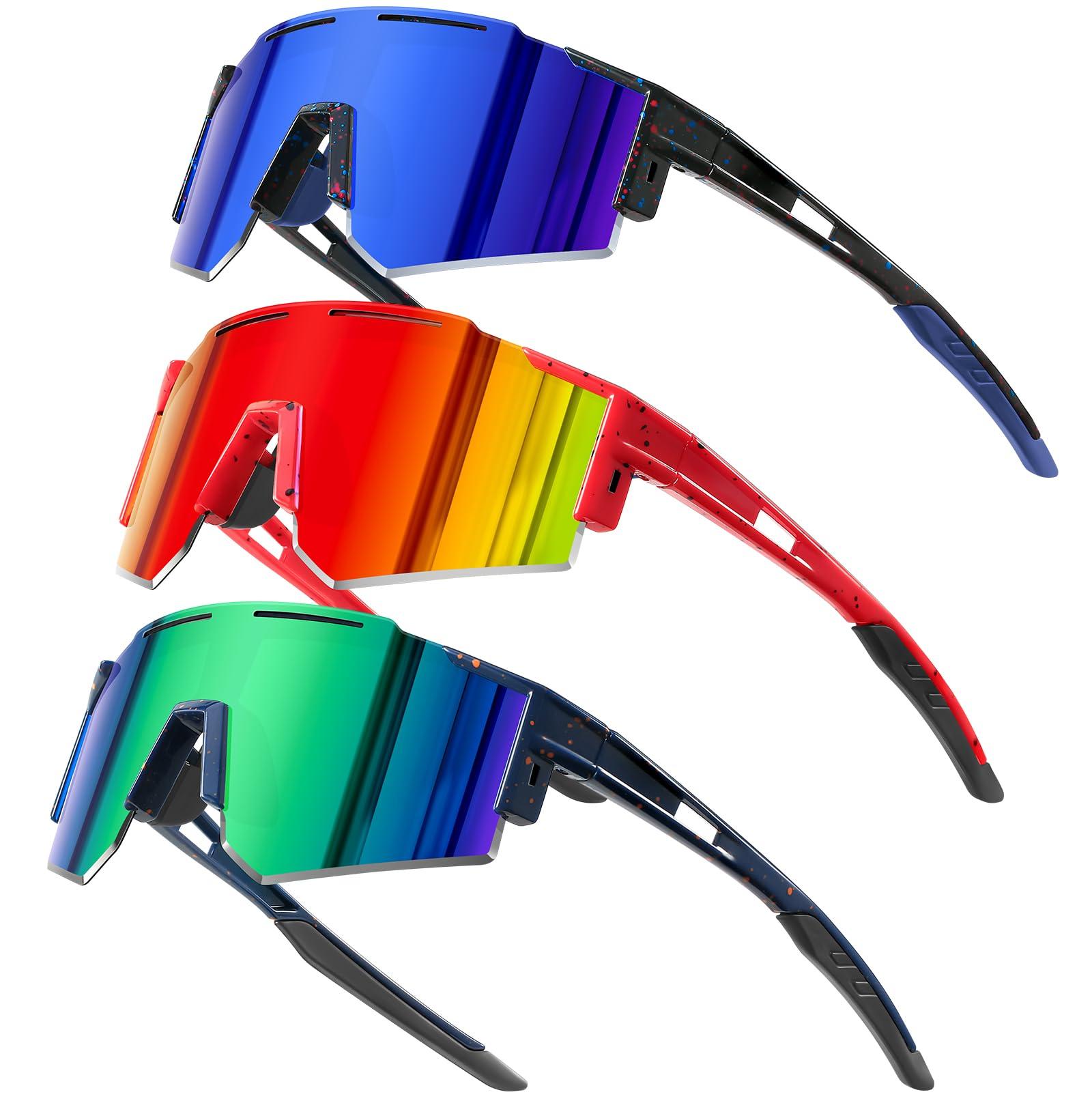 DioKiw Polarized Kids Sunglasses Youth Softball Cycling Sports Sun Glasses Boys Girls UV400 Protection Goggles