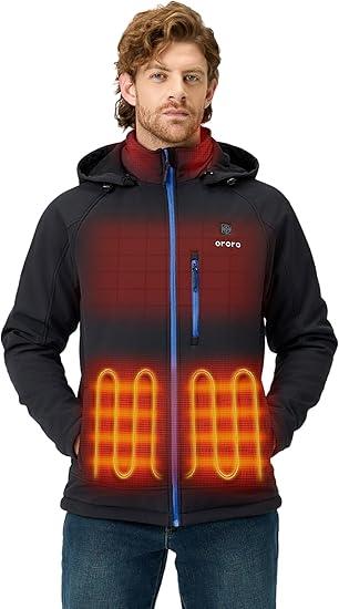 Ororo Heated Softshell Jacket