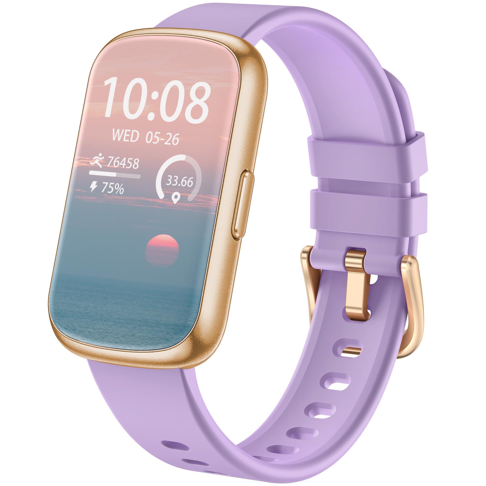 Fitness Tracker, Smart Watches for Women Men with 24/7 Heart Rate/Blood Pressure/Blood Oxygen Monitor, Sleep Tracker, Calories&Step Counter, IP68 Waterproof Health Activity Trackers for Android&iPhone