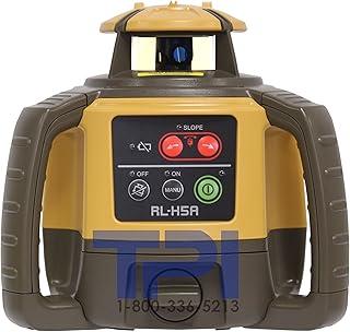 RL-H5A Self Leveling Horizontal Rotary Laser with Bonus EDEN Field Book, IP66 Rating Drop, Dust, Water Resistant, 800m Construction Laser, Detector Holder, Soft Case