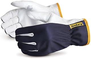 Superior 378GAX Endura Grain Goatskin Driver Glove, Work, Large, Blue (Pack of 1 Dozen)