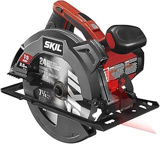 15 Amp 7-1/4 Inch Circular Saw with Single Beam Laser Guide - 5280-01