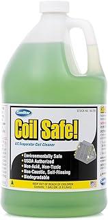 ComStar Coil Safe Evap Coil Cleaner, 1 Gallon, Self-Rinsing, Neutral pH, Non-Toxic, For Commercial/Residential AC & Refrigeration Coils, Made in USA, Green, Pleasant Smell (90-298) | Self-Rinsing, Lemon Scent Neutral pH, Non-Toxic For Commercial/Residential AC, Air Handler & Refrigeration Coils Made in USA