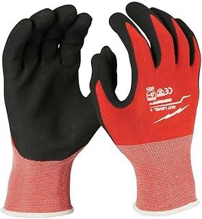 New 48-22-8902B Breathable work gloves for Milwaukee Cut-Resistant Coated Dipped Gloves Large - 12 PK