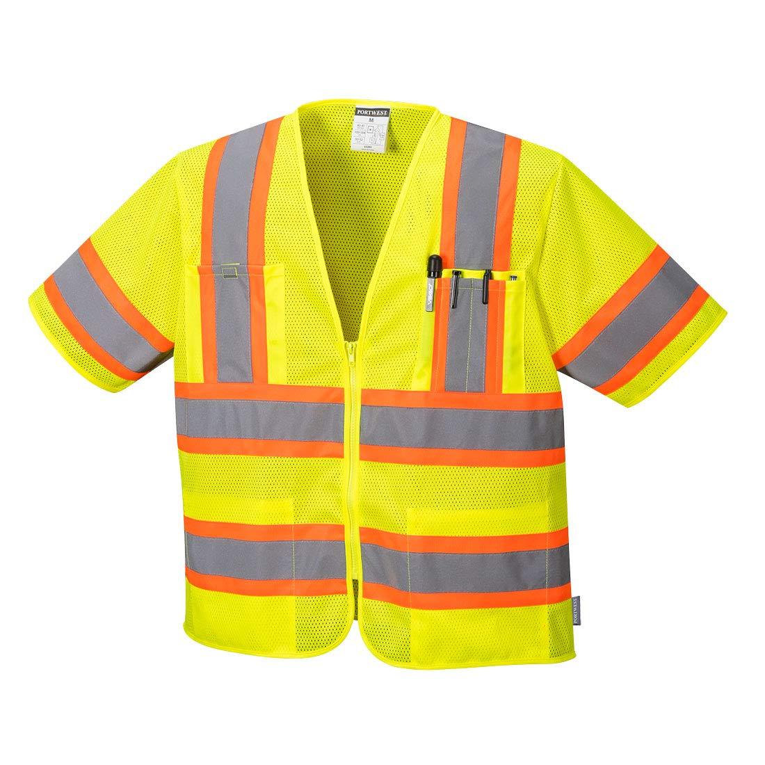Portwest Augusta Sleeved Hi-Vis Vest, ANSI 3