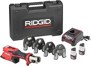 78148 RP 251 Compact Press Tool Battery Kit with ProPress Jaws (1/2" to 1-1/4"), In-Line Pressing Tool for Copper, Stainless Steel, PEX, and Carbon Steel