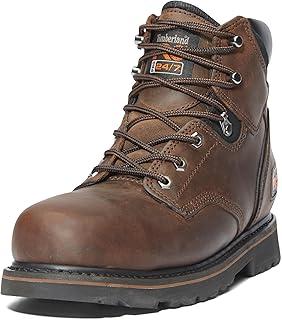 Men's Pit Boss 6 Inch Steel Safety Toe Industrial Work Boot