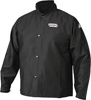 Premium Flame Resistant (FR) Cotton Welding Jacket | Breathable | Black | K2985 - (M -3XL)