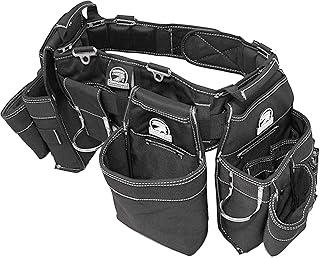Gatorback B145 Carpenters Triple Combo w/Pro-Comfort Back Support Belt. Heavy Duty Work Belt (Small 26"-30" Over Clothing)