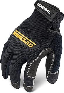 General Utility Work Gloves GUG, All-Purpose, Performance Fit, Durable, Machine Washable (1 Pair) Black