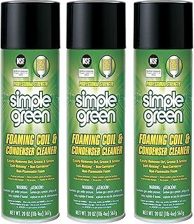 WEB Simple Green Foaming Coil Cleaner 20oz Aerosol (Pack of 3)