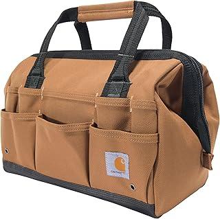 Carhartt Onsite Tool Bag, Durable Water-Resistant, Tool Storage Bag, Heavyweight, 14-Inch 26 Pocket, Carhartt Brown