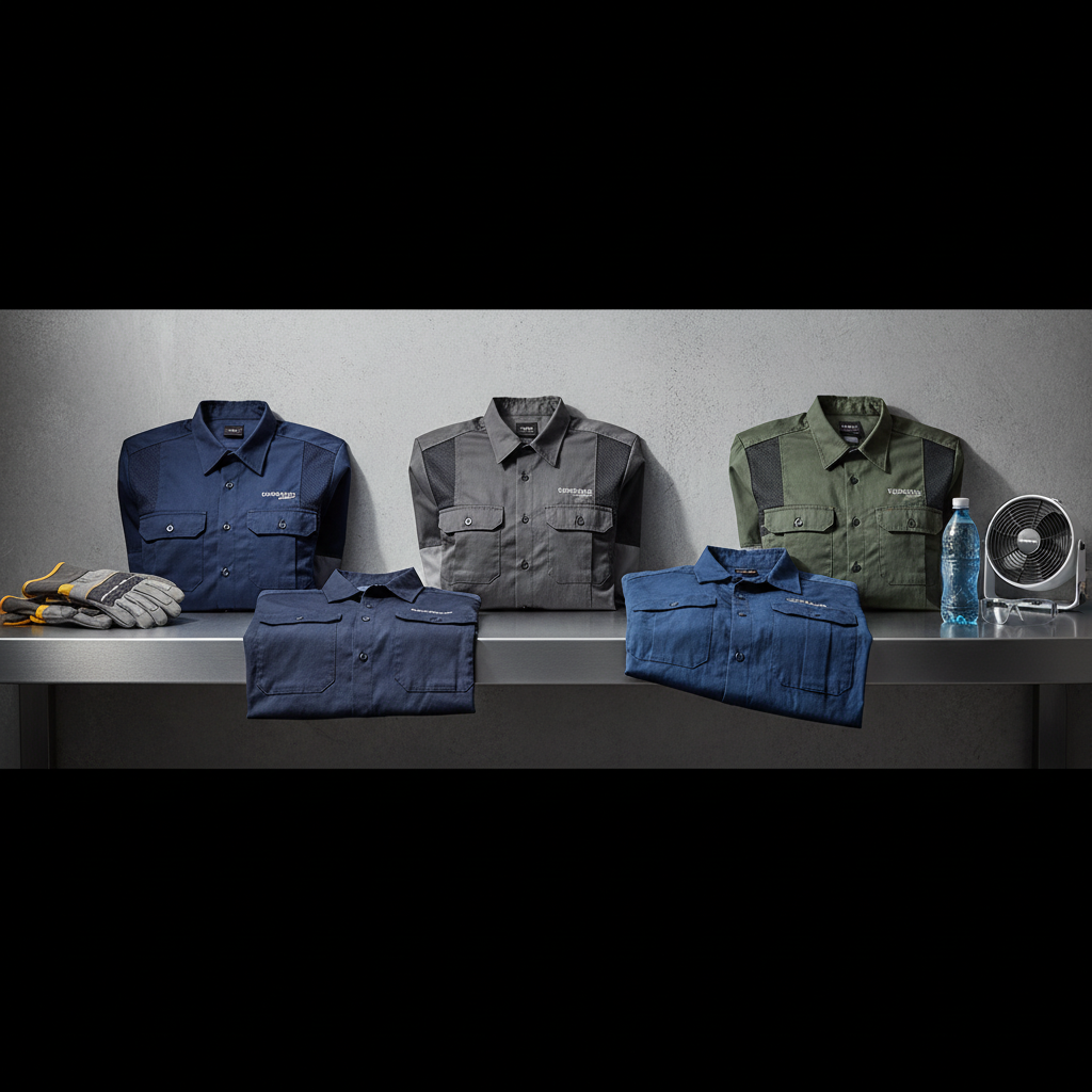 Best Cooling Work Shirts for Outdoor Construction and Landscaping 2026