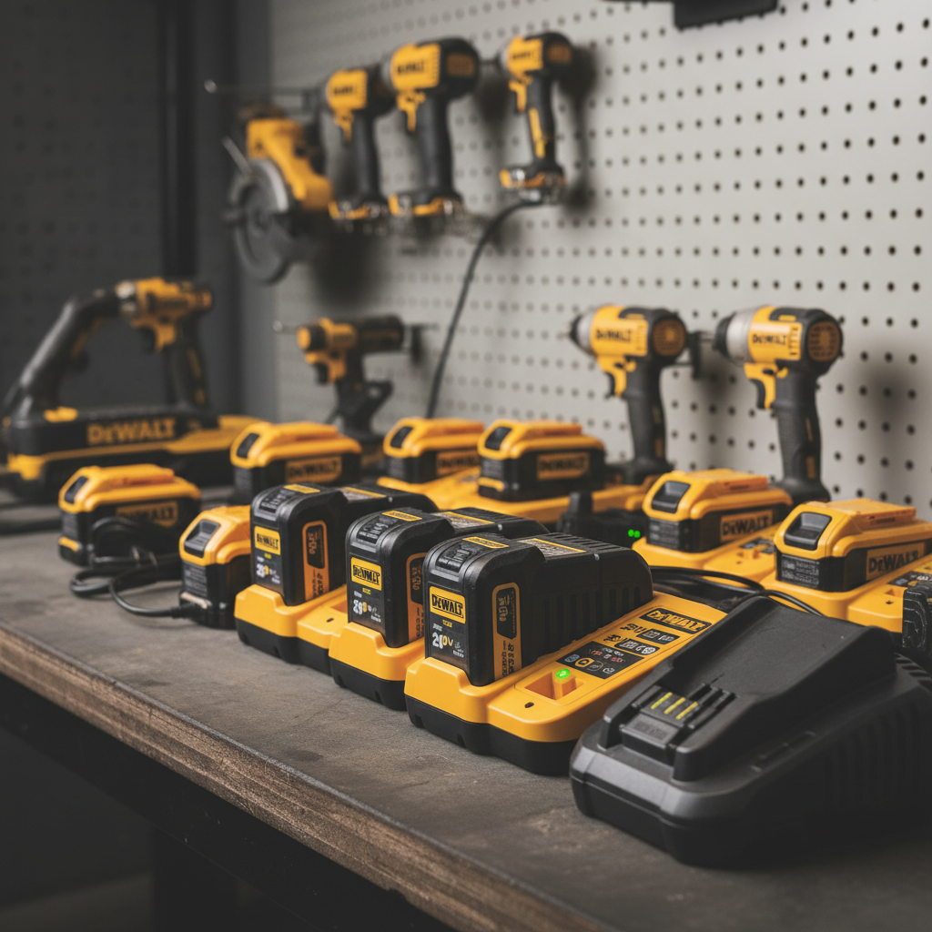 Best DEWALT Battery Chargers and Power Station Setups for All-Day Crew Use 2026